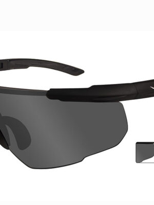 WILEY X Brýle SABER ADVANCED Smoke Grey + Clear + Light Rust/Matte black frame – WILEY X