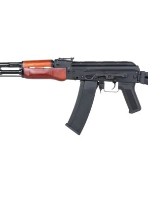 Specna Arms SA AK-74S (SA-PJ04 PRIME™ ASTER SE V3, Brushless motor) – Černá / dřevo – Specna Arms