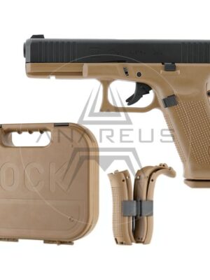 UMAREX UMAREX / VFC plynová pistole Glock 17 Gen5 GBB French Edition – Černá / Coyote – UMAREX