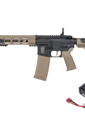 Specna Arms SA M4 Carbine RL M-LOK Gen2 (SA-F05-RL FLEX™ BLDC™ HAL ETU™) – Černá / písková – Specna Arms