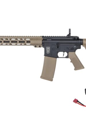 Specna Arms SA M4 Carbine M-LOK Gen2 (SA-F09 FLEX™ BLDC™ HAL ETU™) – Černá / písková – Specna Arms