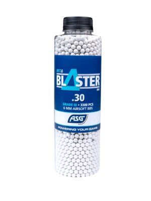 ASG ASG kuličky BETA Blaster 0,30g, 3300 BBs – Bílá – ASG