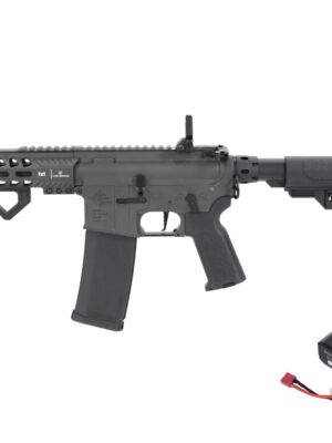 Specna Arms SA puška M4 CQB M-LOK (RRA SA-E17 EDGE™ 2) – Chaos Grey – Specna Arms