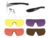 WILEY X Brýle DETECTION clear/yellow/orange/purple/copper-MATTE BLACK – WILEY X